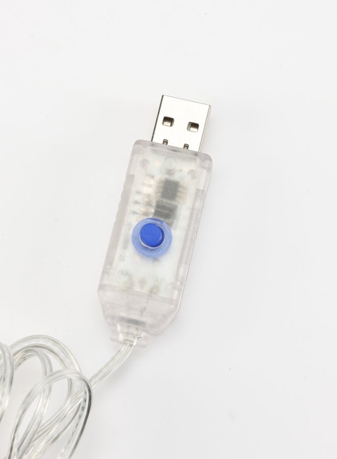 Noon East Ramadan LED Usb Copper Wire Curtain Light String - Image 4